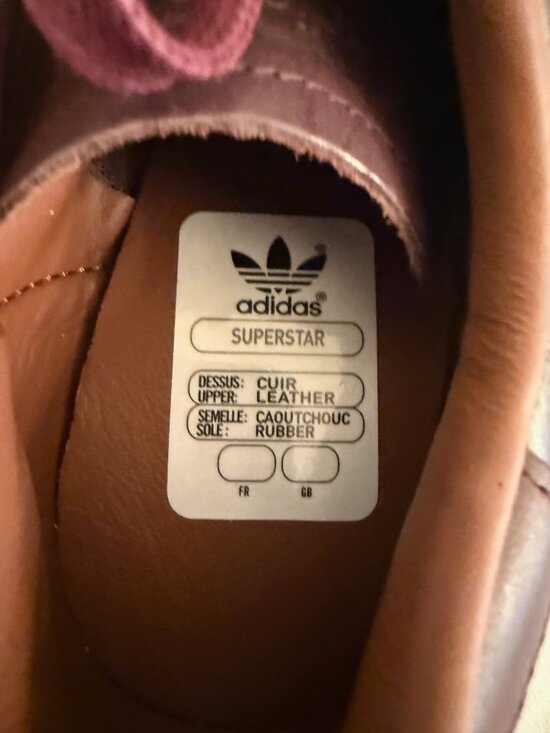 NWT Adidas Superstar 82 Work Boots Pack Shadow Red Leather Brown Shell Toe 6.5